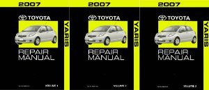 2007 Toyota Yaris Factory Shop Service Manual