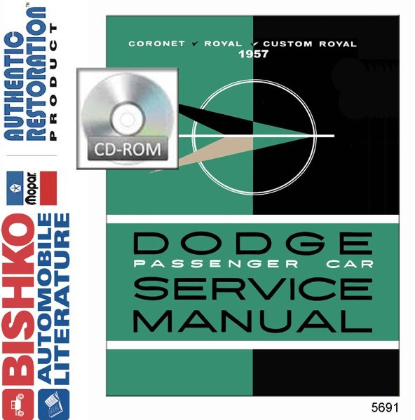 1957 Dodge All Models Factory Shop Service Manual