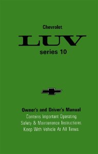 1980 Chevrolet LUV Truck Owner's Manual