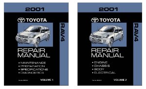 2001 Toyota Rav4 Factory Shop Service Manual