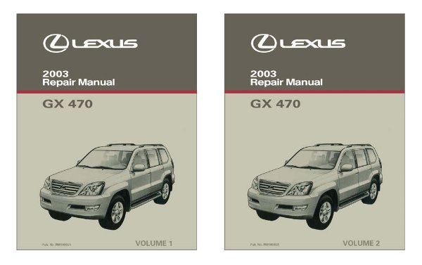 2003 Lexus GX 470 Factory Shop Service Manual