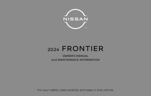 2024 Nissan Frontier Owner's Manual
