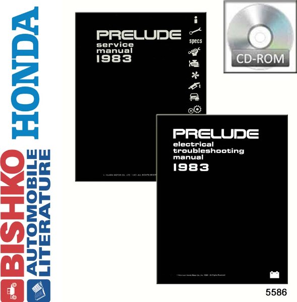 1983 Honda Prelude Factory Shop Service Manual