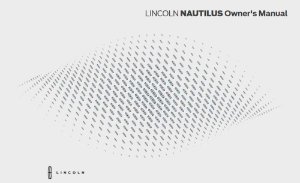 2025 Lincoln Nautilus Owner's Manual