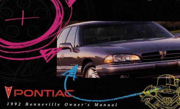 1992 Pontiac Bonneville Owner's Manual
