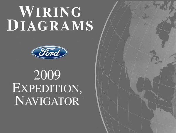 2009 Ford Truck Expedition, Navigator Wiring Diagrams Manual