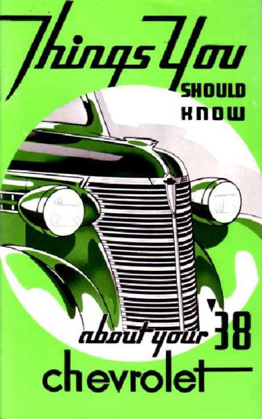 1938 Chevrolet All Models Owner's Manual