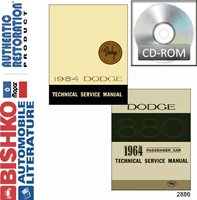 1964 DODGE Full Line Body, Chassis & Electrical Service Manual sample image