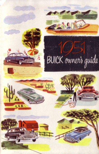 1951 Buick Roadmaster, Special, Super Owner's Manual