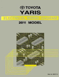 2011 Toyota Yaris Wiring Diagrams Manual