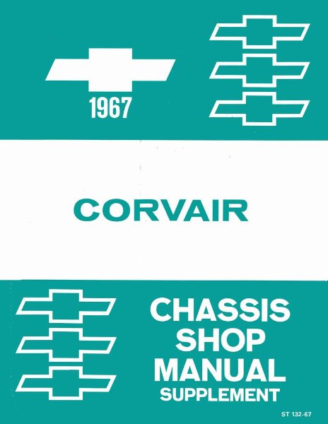 1967 Chevrolet Corvair Factory Shop Service Manual