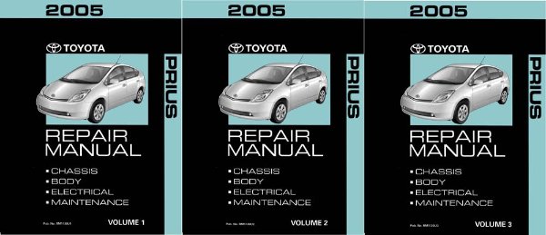 2005 Toyota Prius Factory Shop Service Manual