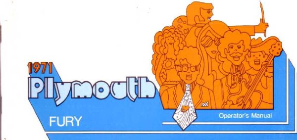 1971 Plymouth Fury Owner's Manual