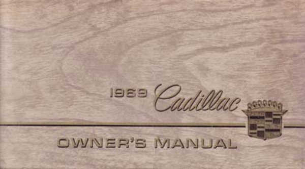 1969 Cadillac All Models Owner's Manual