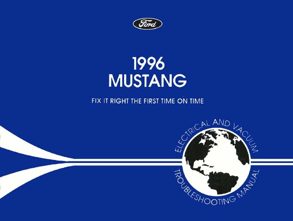 1996 Ford Mustang Wiring Diagrams Manual