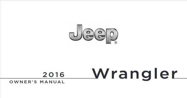 2016 Jeep Wrangler Owner's Manual