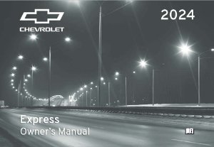 2024 Chevrolet EXPRESS Owner's Manual