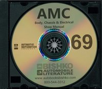 1969 AMC Body, Chassis & Electrical Repair Shop Manual sample image