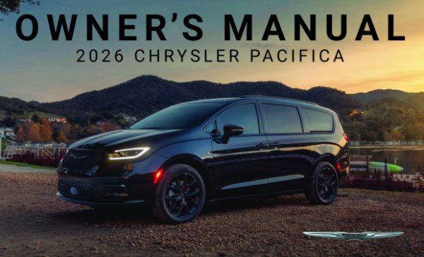 2026 Chrysler Pacifica Owner's Manual