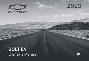 2023 Chevrolet Bolt EV Owner's Manual