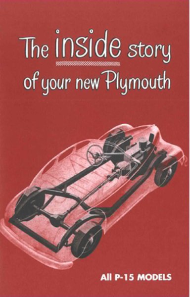 1948 Plymouth P15 Deluxe, P15 Special Deluxe Owner's Manual