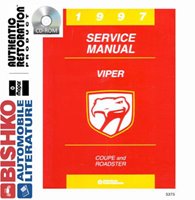 1997 DODGE VIPER Body, Chassis & Electrical Service Manual sample image