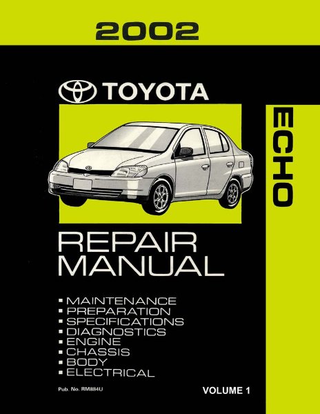 2002 Toyota Echo Factory Shop Service Manual