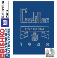 1948 Cadillac 60-62 75 Fleetwood Shop & Body Manual PDF sample image