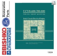 1991 Ford F FT  B 600-800 Medium, Heavy Duty Truck Shop Service Repair Manual PDF sample image