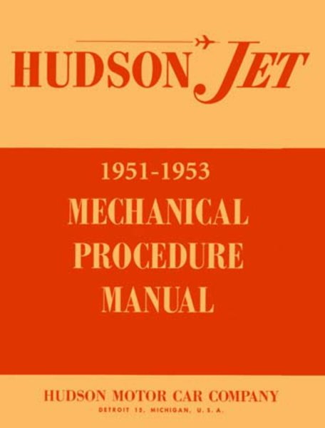 1951–1953 Hudson Jet Factory Shop Service Manual