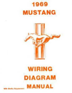 1969 Ford Mustang Wiring Diagrams Manual