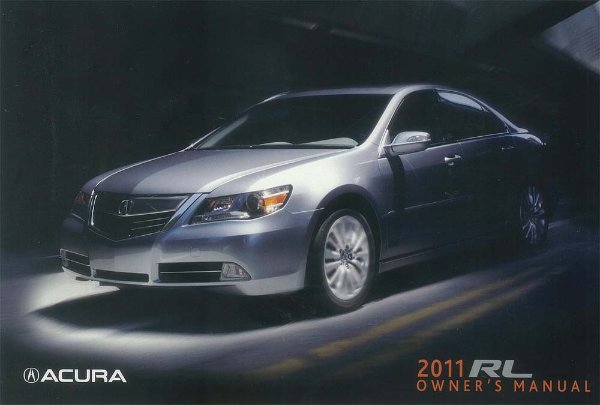 2011 Acura RL Owner's Manual
