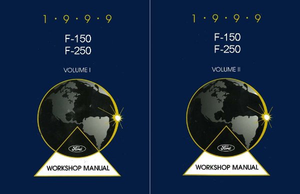 1999 Ford Truck F150-F250 Factory Shop Service Manual