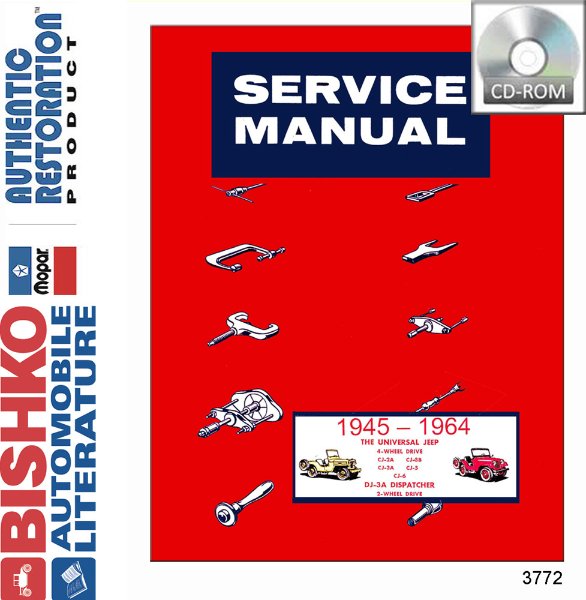 1945–1964 Jeep CJ, Dispatcher Factory Shop Service Manual