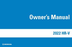 2022 Honda HR-V Owner's Manual