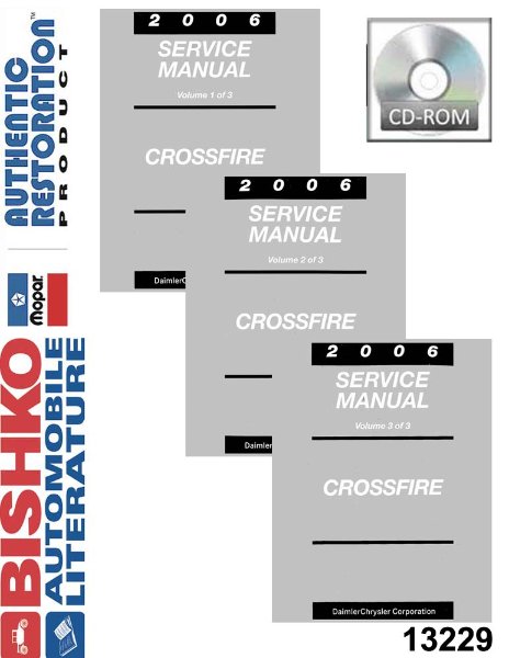 2006 Chrysler Crossfire Factory Shop Service Manual