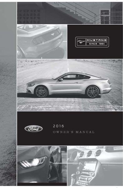 2016 Ford Mustang Owner's Manual