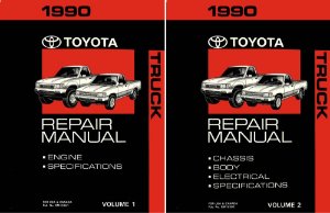 1990 Toyota Truck Shop Service Repair Manual