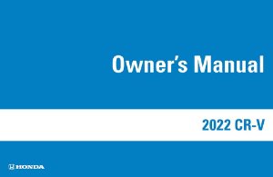2022 Honda CR-V Owner's Manual