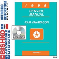 1995 DODGE RAM VAN & WAGON Body, Chassis & Electrical Service Manual sample image