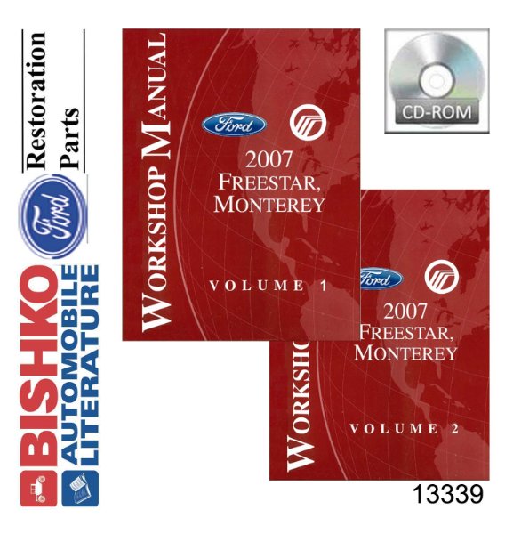 2007 Ford Truck Freestar / Monterey Factory Shop Service Manual