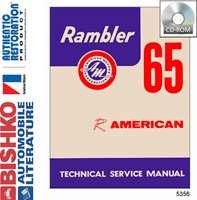 1965 AMC AMERICAN Body, Chassis & Electrical Service Manual sample image