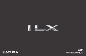2019 Acura ILX Owner's Manual