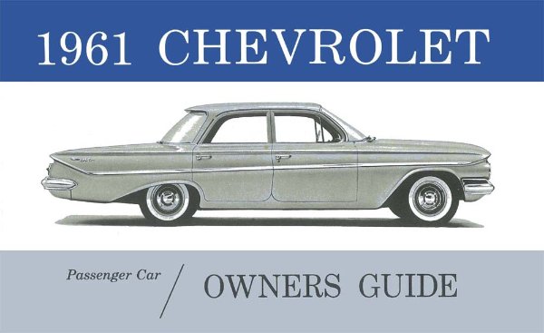 1961 Chevrolet All Models Owner's Manual