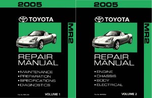2005 Toyota MR-2 Factory Shop Service Manual