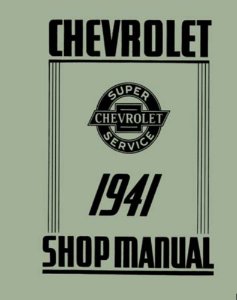 1941 Chevrolet All Car & Truck Models Factory Shop Service Manual