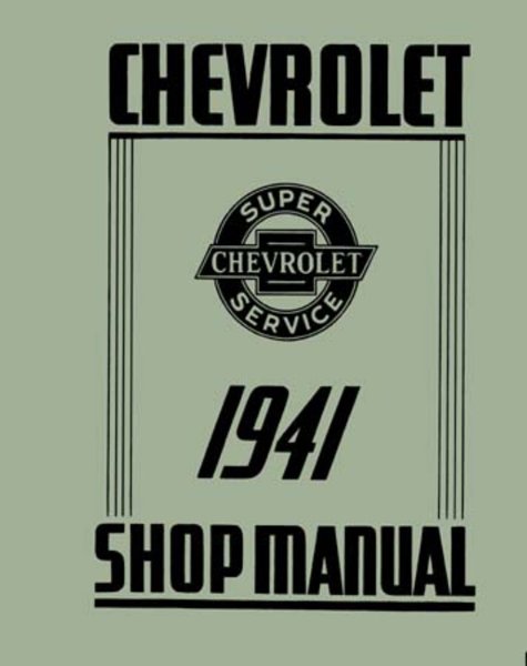 1941 Chevrolet All Car & Truck Models Factory Shop Service Manual