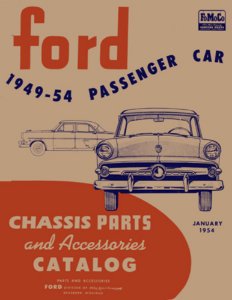 1949–1954 Ford All Models Parts Book