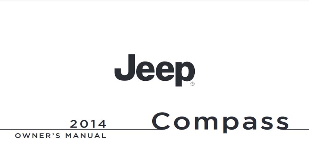 2014 Jeep Compass User plus Owners Manual DVD Operator Book