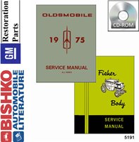 1975 OLDSMOBILE Full Line Body, Chassis & Electrical Service Manual sample image